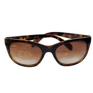 Ray-Ban RB 4216 710/13 56-20-135 Brown Polarized Sunglasses Used Lens Scratched